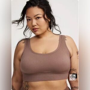 Torrid ribbed seamless bralette